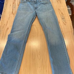 Men’s slim straight wrangler jeans